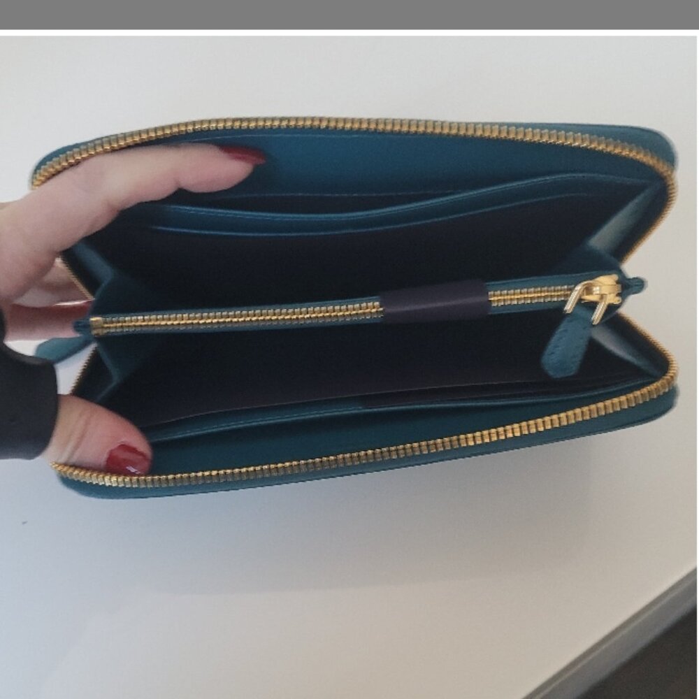 PRADA Saffiano Leather Zip-around Wallet  - Picture 3 of 11